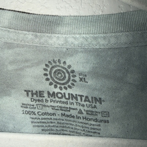 Vintage The Mountain Wolf Tie Dye Shirt Behind an Aspen Tree XL Nature Grunge 90 - Picture 5 of 7